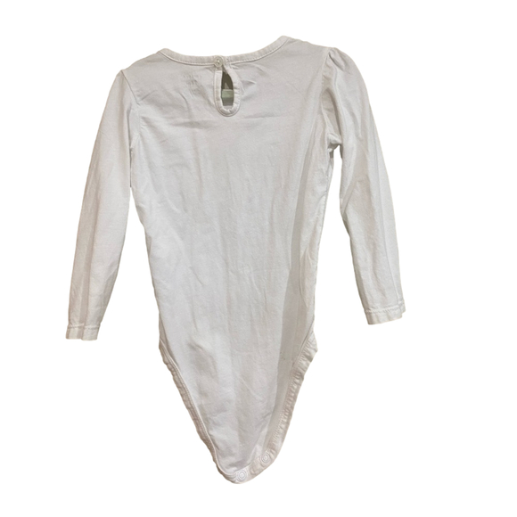 Carters long sleeve white top eyelit detail 24 months. - Picture 3 of 5